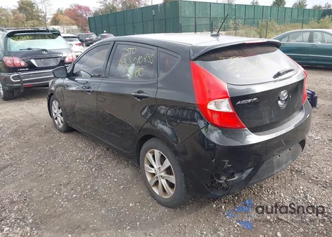 2013 Hyundai Accent Se из США, поврежденный, VIN KMHCU5AE7DU105329